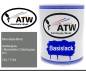 Preview: Mercedes-Benz, Arabergrau / Manufaktur Classicgrau Uni, 124 / 7124: 1L Lackdose, von ATW Autoteile West.